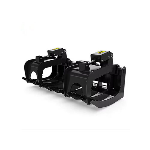 Skid Steer Loader Wood Grab Fork
