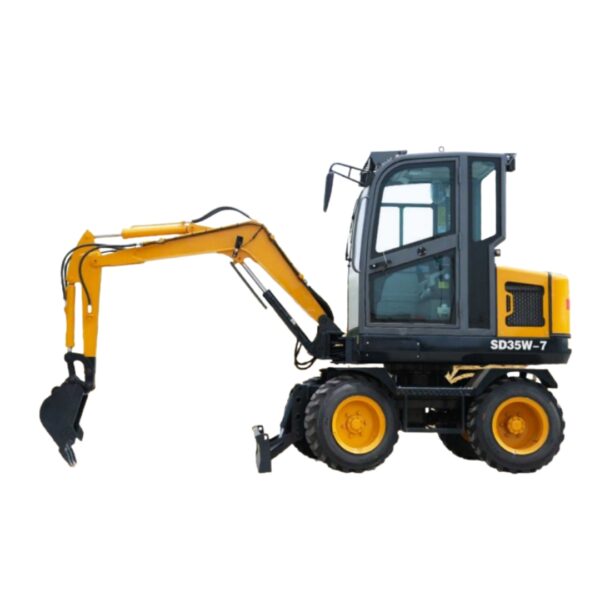 wheeled excavators